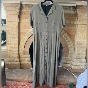 Vintage Long Flowy Dress